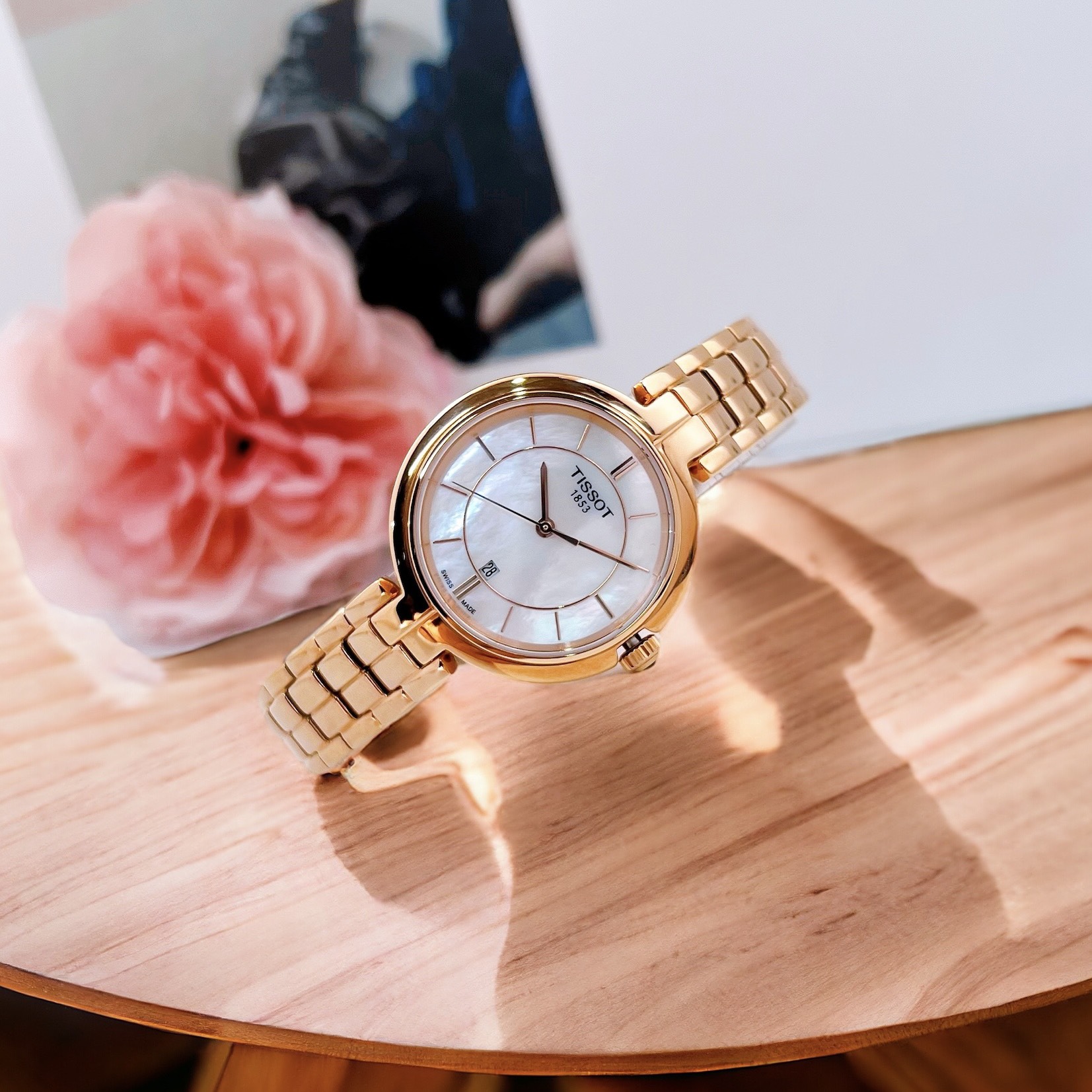 Ảnh 5 của (ĐỒNG HỒ NỮ) TISSOT FLAMINGO T094.210.33.111.01 (T0942103311101)