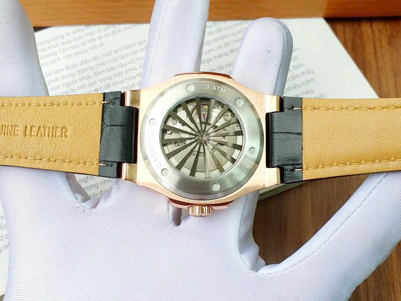 Ảnh 7 của (ĐỒNG HỒ NAM)  Carnival Nautilus 8108G 8108G-VH-DD-D