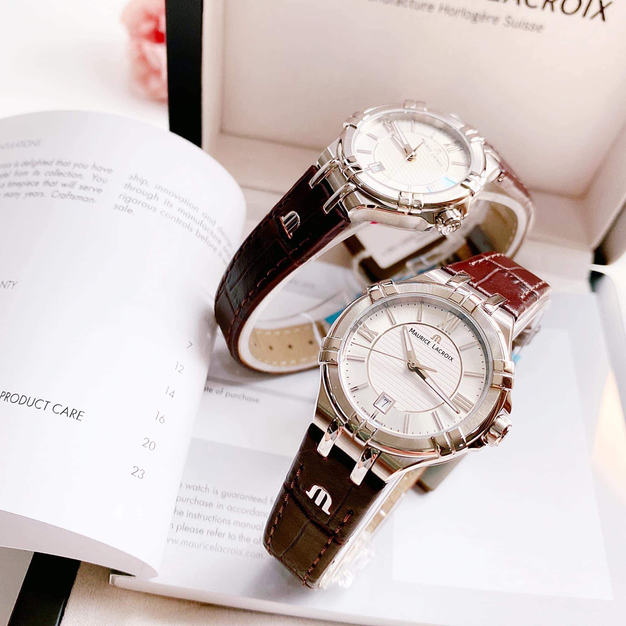 (ĐỒNG HỒ NỮ) Maurice Lacroix Ladies watch AI1006-SS001-130-1 (AI1006-SS001-130-1) 35mm