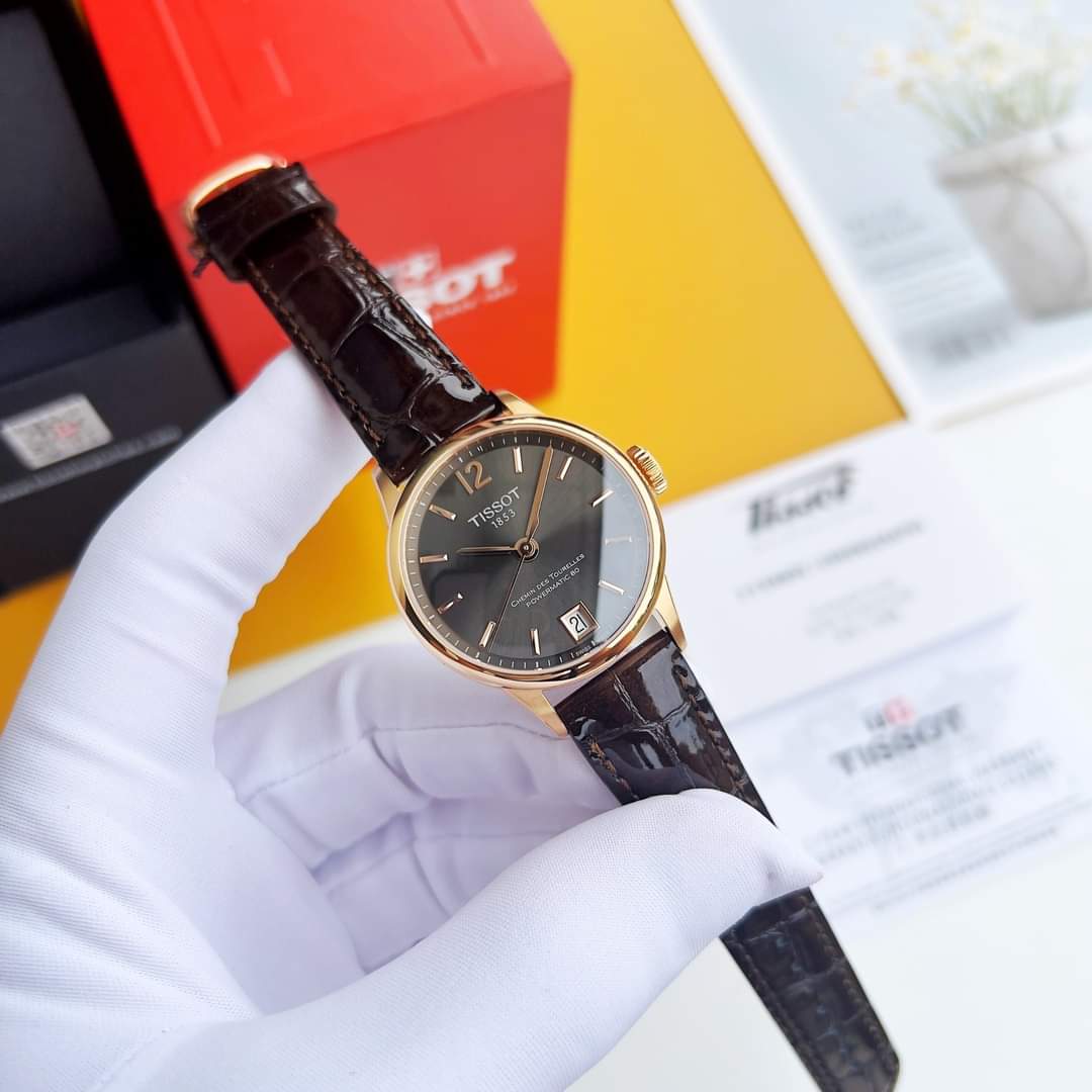 Ảnh 6 của (ĐỒNG HỒ NỮ) Tissot Chemin Des Tourelles Powermatic 80 Lady T099.207.36.447.00 ( T0992073644700 )