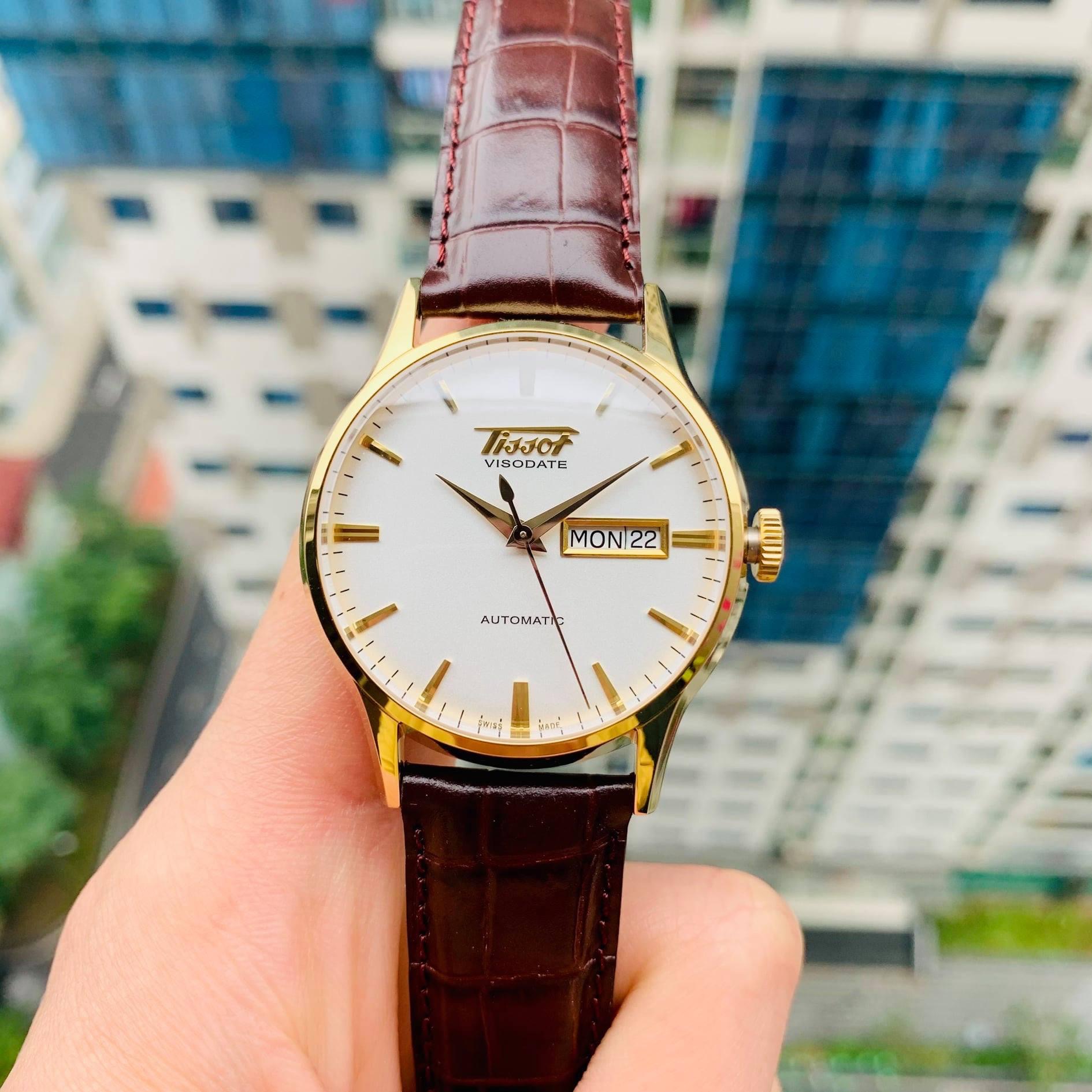 (ĐỒNG HỒ NAM) (New) Tissot Automatic Visodate T019.430.36.031.01 ( T0194303603101 ) 40mm