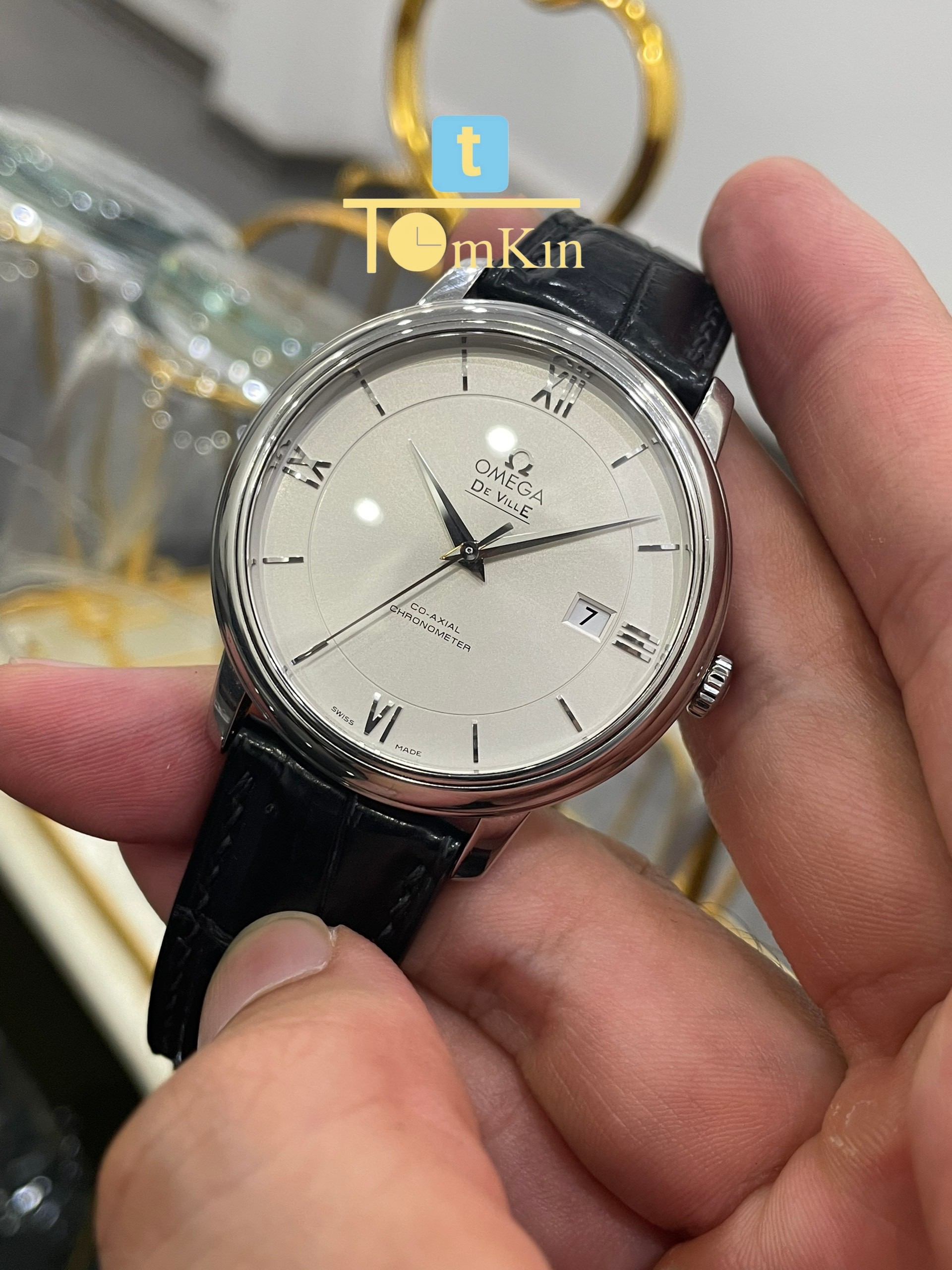 Ảnh 2 của [DEAL LƯỚT] Đồng hồ Omega De Ville 424.13.40.20.02.001 Prestige Watch 39.5mm