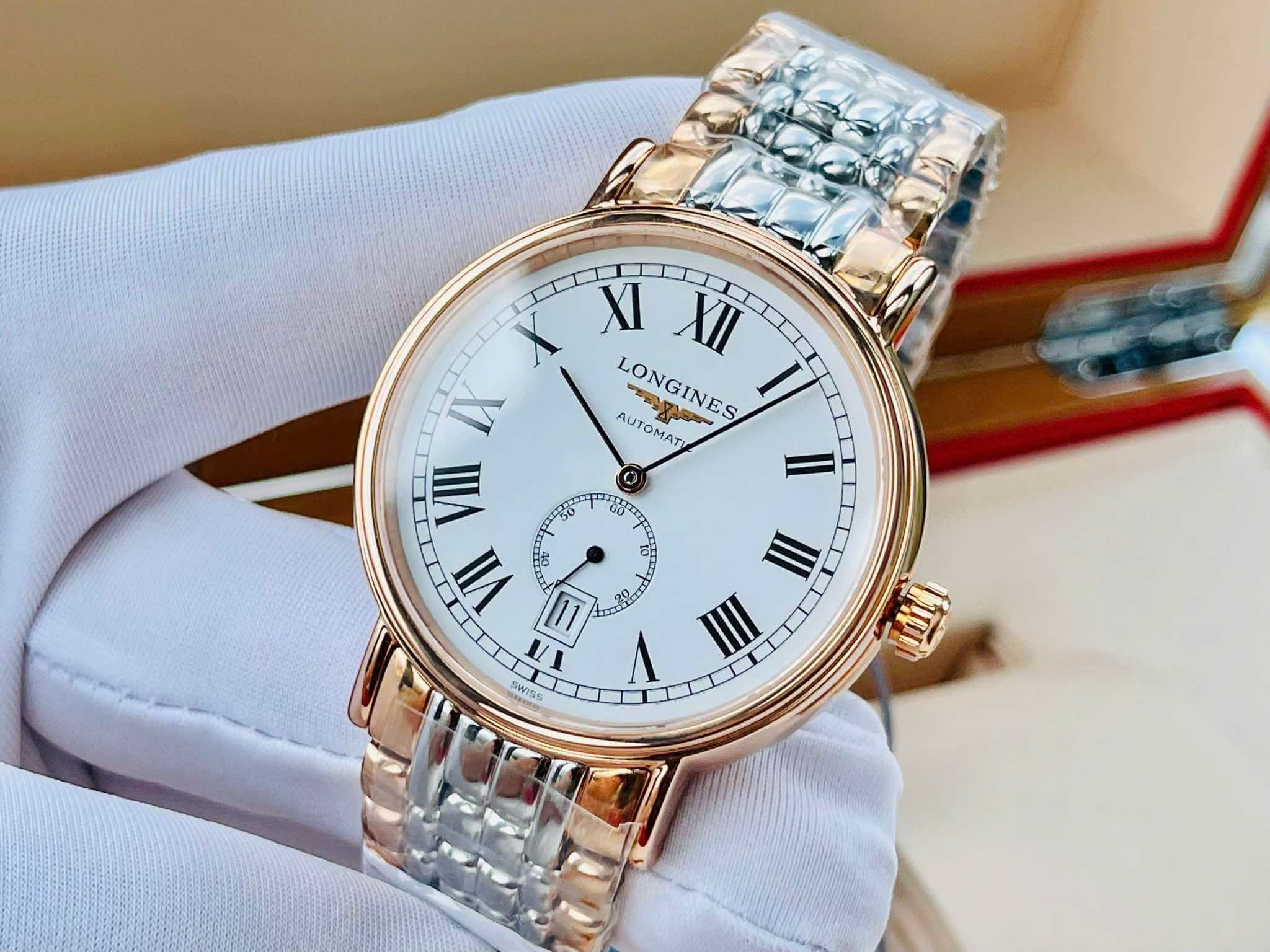 Ảnh 2 của (ĐỒNG HỒ NAM) (NEW) Longines Presence L4.905.1.11.7 ( L49051117 )Mens Watch 40mm