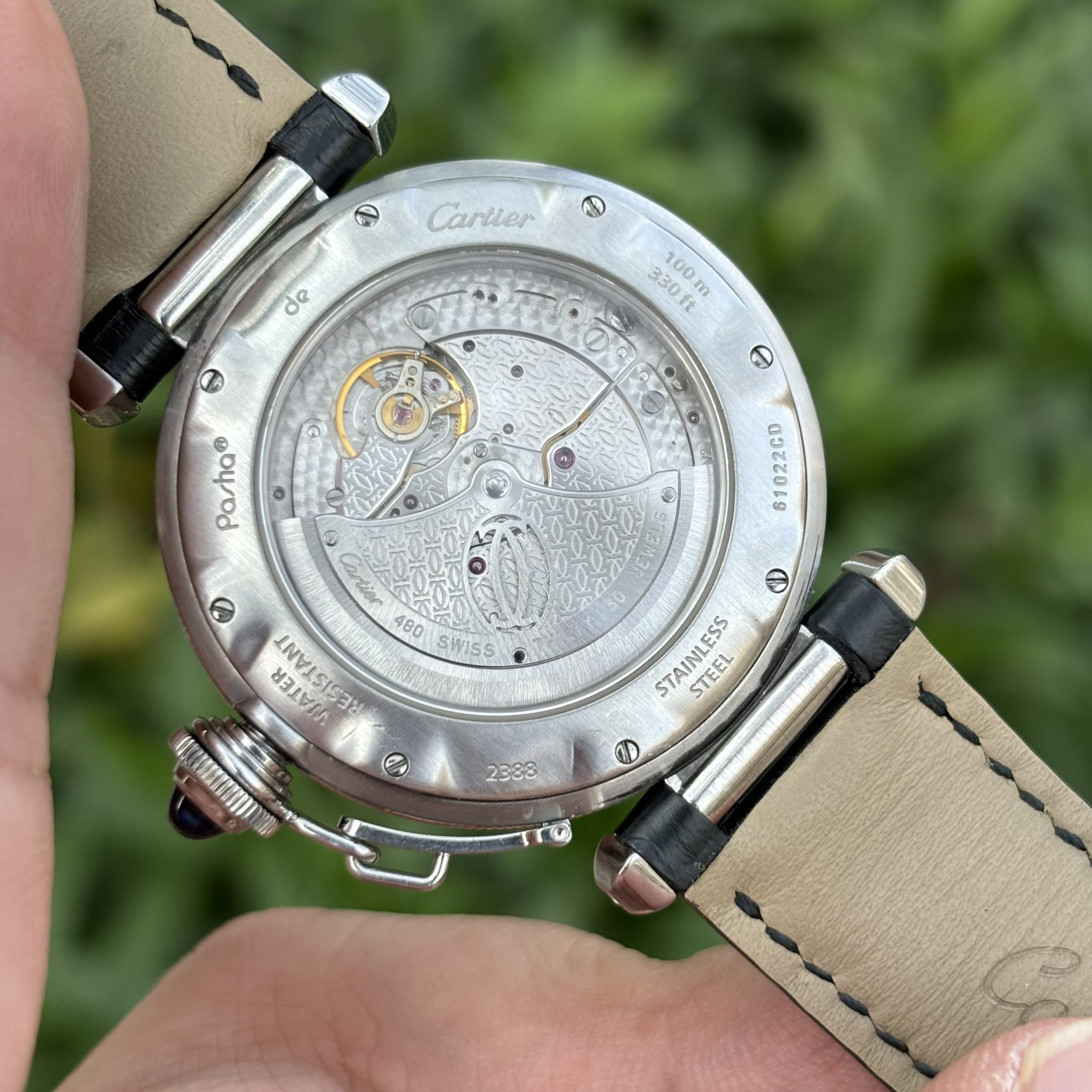 Ảnh 5 của (DEAL LƯỚT) (ĐỒNG HỒ NAM) Cartier Pasha GMT Power Reserve ref. 2388