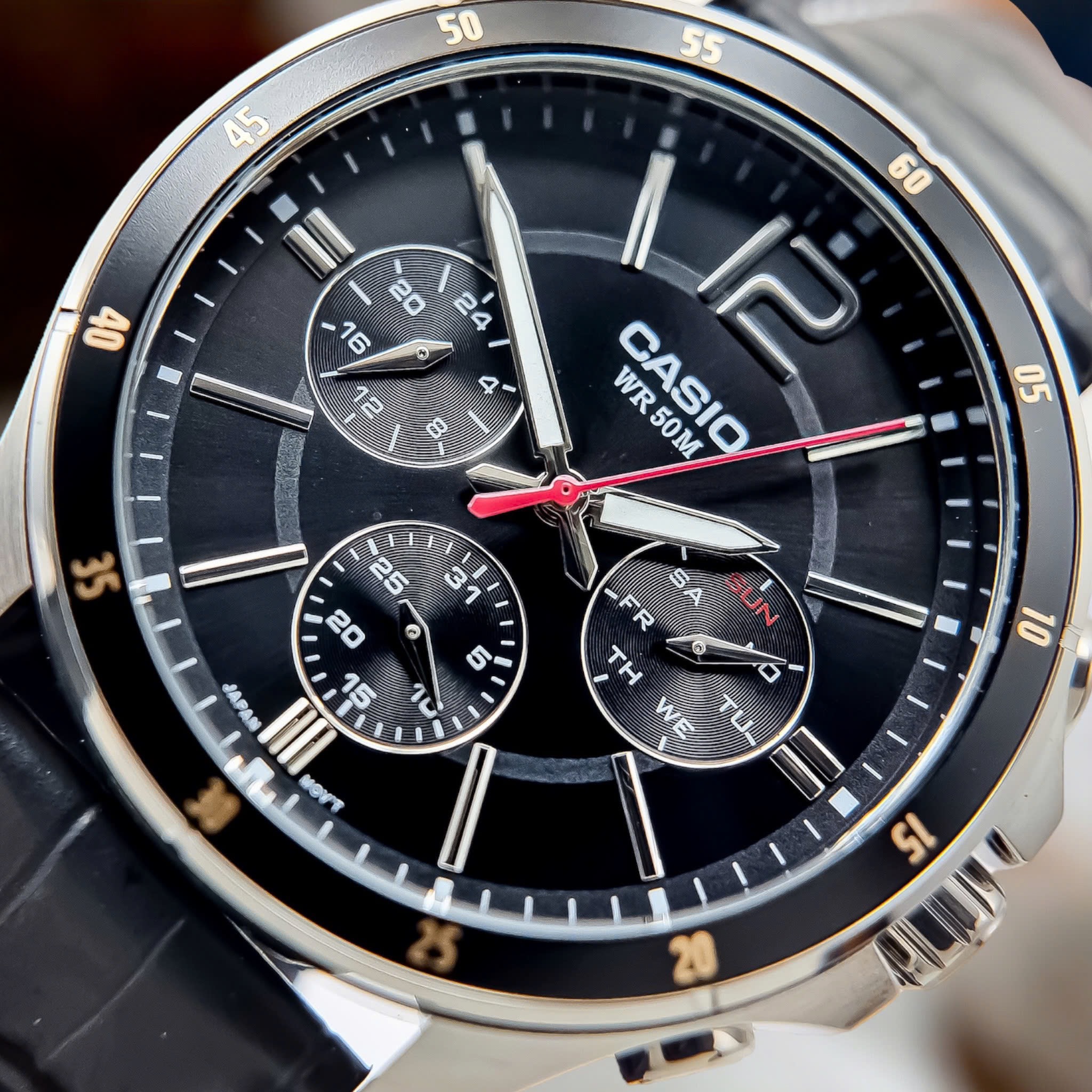 Ảnh 5 của (ĐỒNG HỒ NAM) Casio Quartz MTP-1374L-1AVDF ( MTP1374L1AVDF )