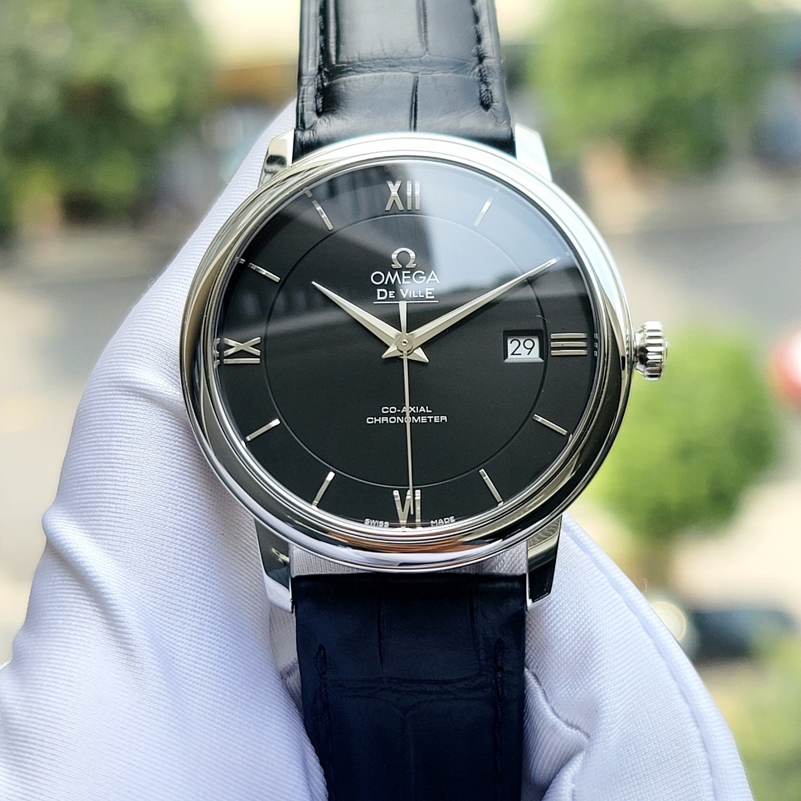 [DEAL LƯỚT] Đồng hồ nam Omega De Ville Prestige 424.13.40.20.01.001 Watch 39.5mm