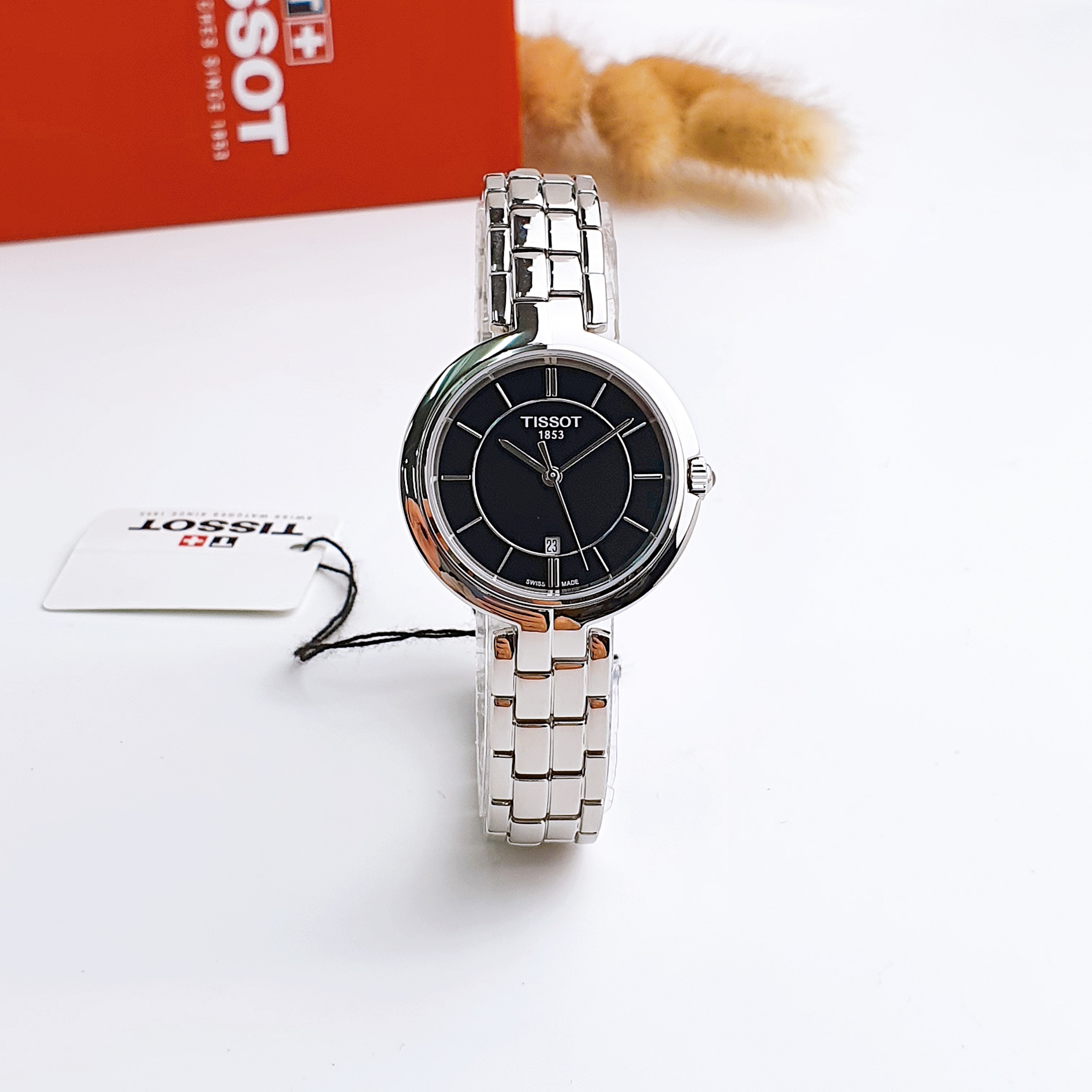 (ĐỒNG HỒ NỮ) Tissot Flamingo T094.210.11.051.00 ( T0942101105100 )30mm
