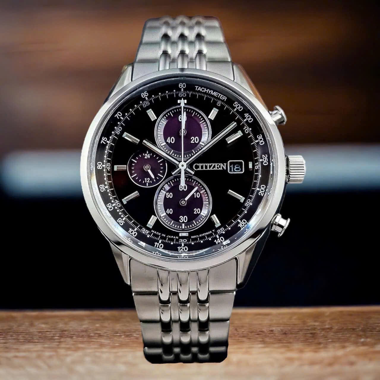 (ĐỒNG HỒ NAM) Citizen Quartz Eco-Drive CA0450-57E ( CA045057E )