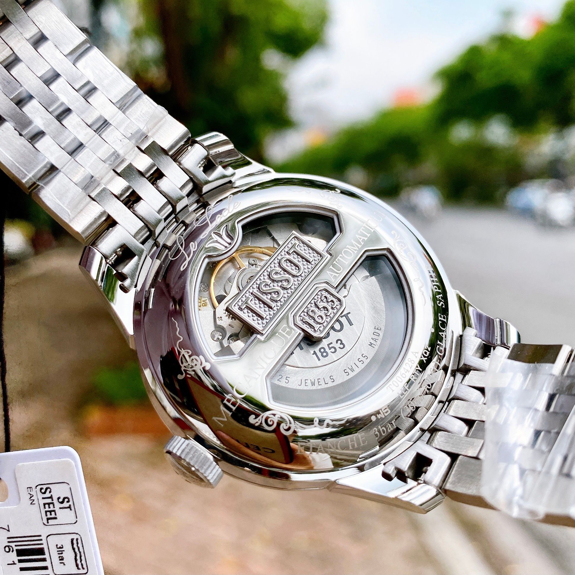 Ảnh 10 của (ĐỒNG HỒ NAM) Tissot Automatic Le Locle - T006.428.11.038.00 ( T0064281103800 ) 39mm