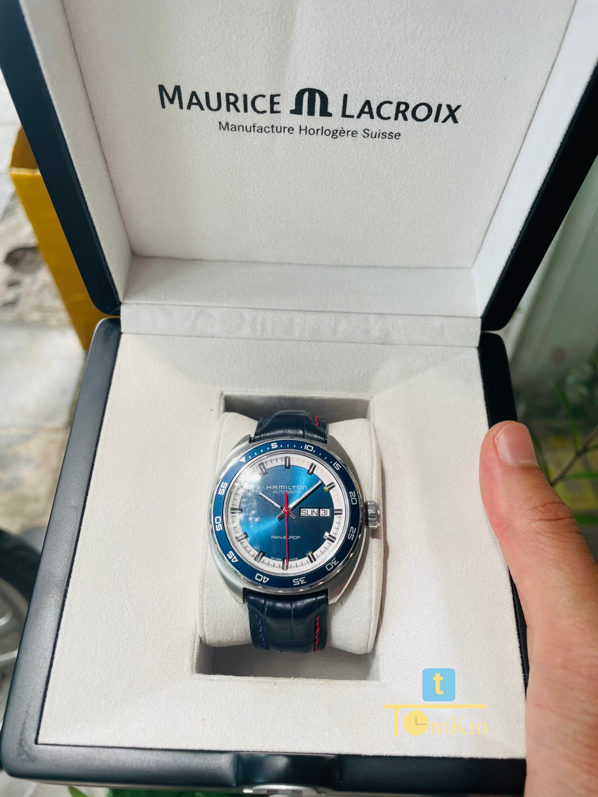 Ảnh 3 của (HÀNG LƯỚT) ĐỒNG HỒ NAM Hamilton American Classic Pan Europ 42mm H35405741