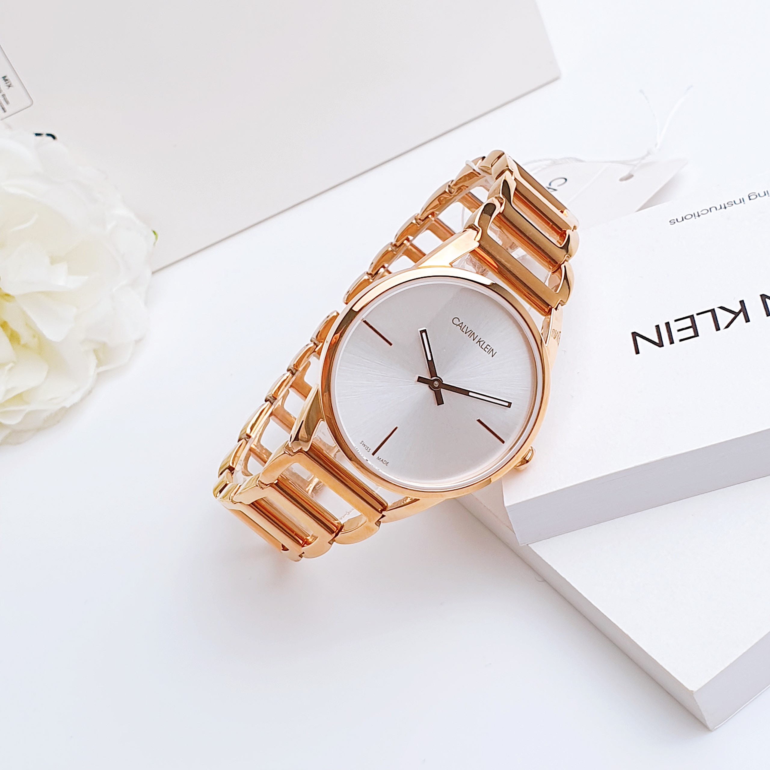 Ảnh 3 của (ĐỒNG HỒ NỮ) CALVIN KLEIN STATELY K3G23626 33mm