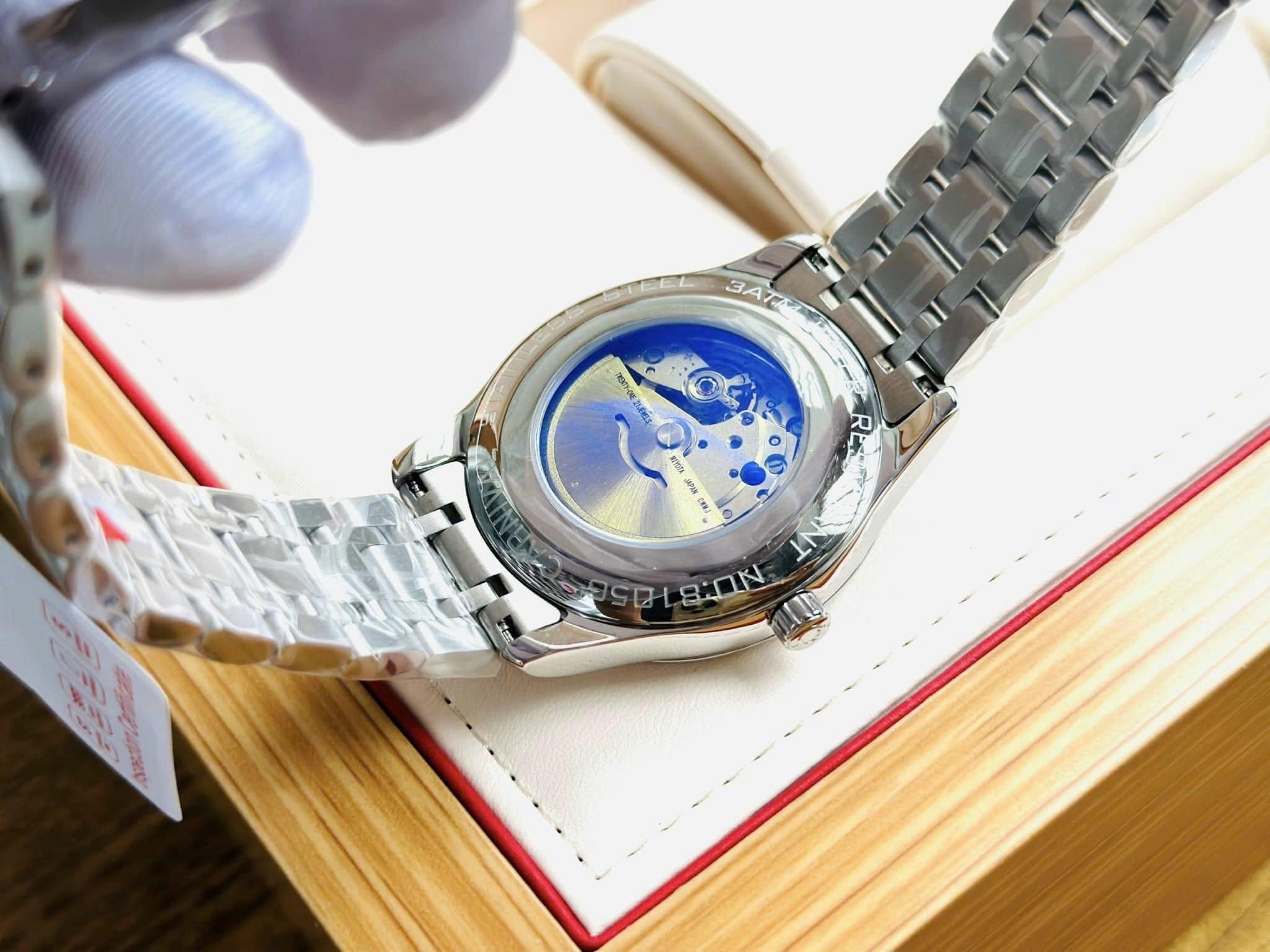 Ảnh 7 của (ĐỒNG HỒ NAM) Carnival Nam 8105G-VT-KL-D Automatic, Sapphire