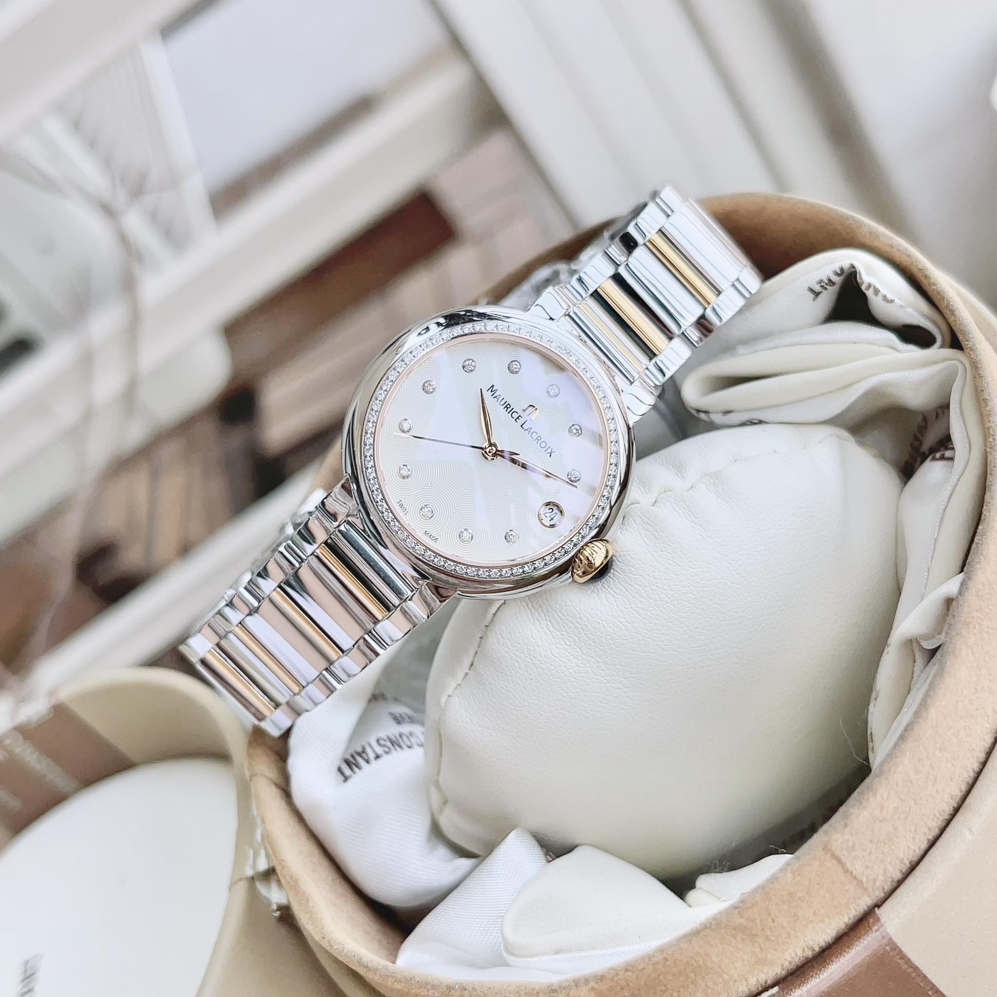 ĐỒNG HỒ NỮ Maurice Lacroix Fiaba FA1004-PVP23-170-1 (FA1004PVP231701 )32mm