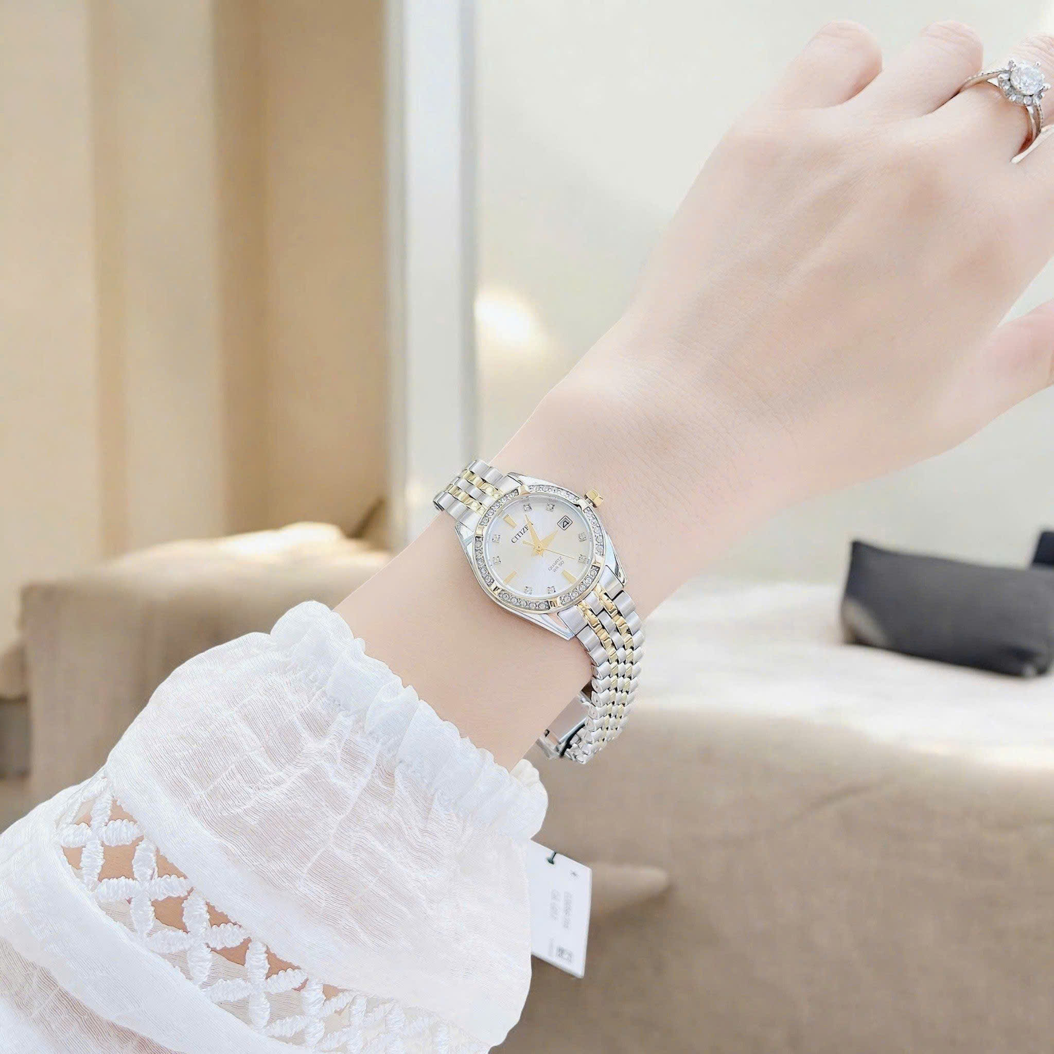 Ảnh 4 của (ĐỒNG HỒ NỮ) Citizen Quartz EU6066-59A ( EU606659A )